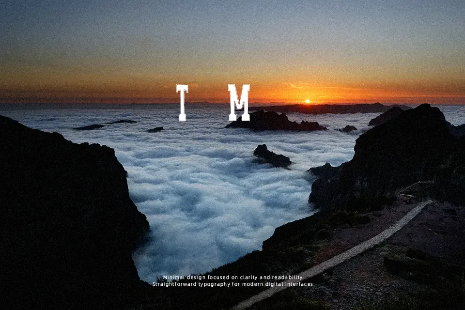 The Spaghetti Movie Font Slab Serif Font Preview for Packaging