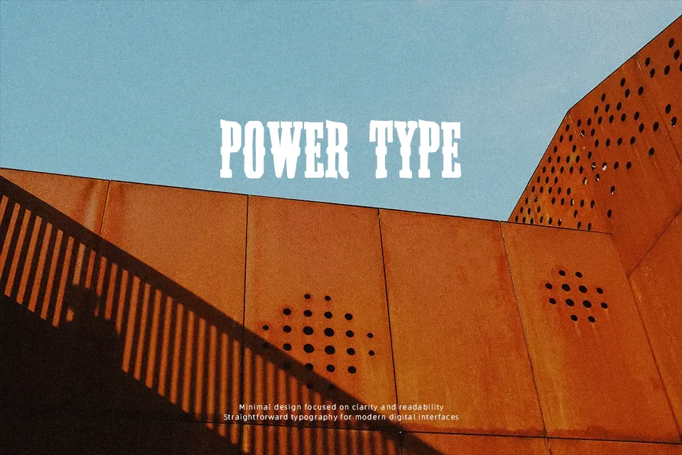 The West Undertaker Font Font Preview for Western Logo