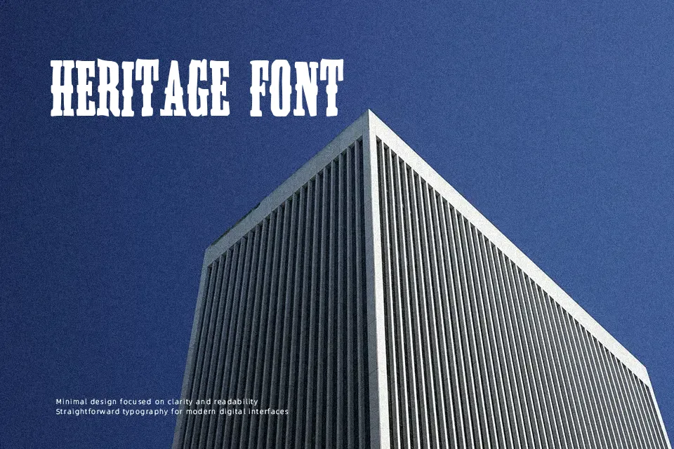 The West Undertaker Font Decorative Font Preview for Packaging