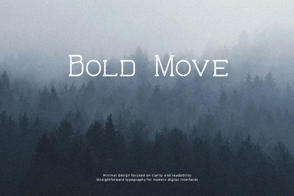 The Wild Hammers Font Slab Serif Font Preview for Packaging