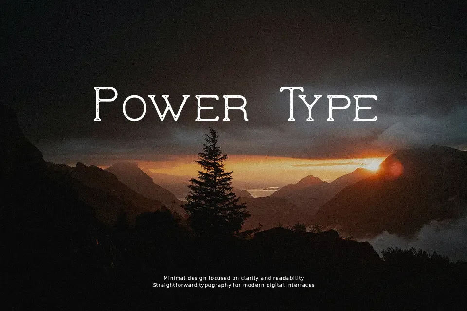 The Wild Hammers Font Slab Serif Font Preview for Headline