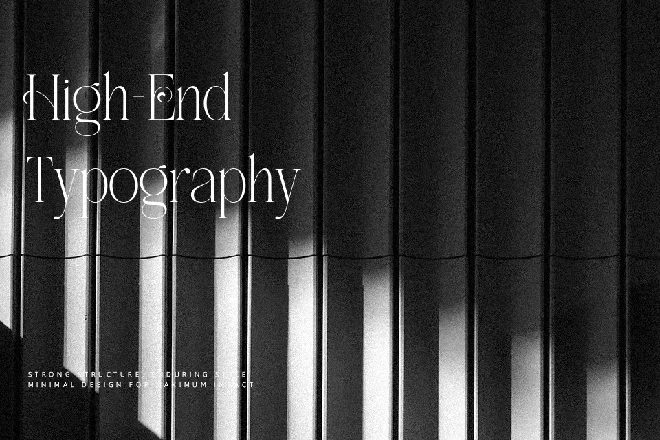 Theater Brillion Font Serif Font Preview