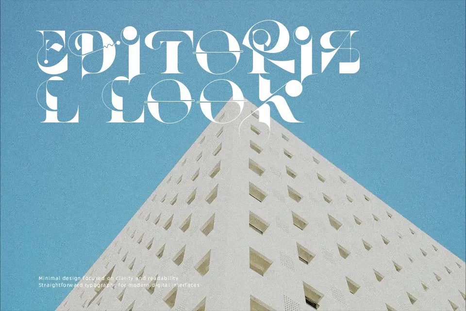 Their Child Font Font Preview for Modern Film