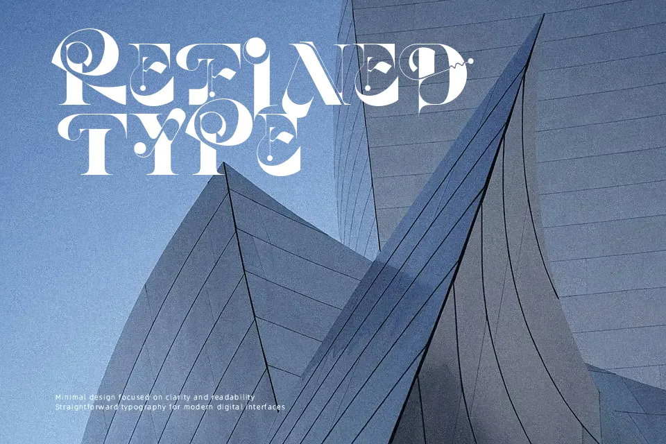 Their Child Font Font Preview for Tech Packaging