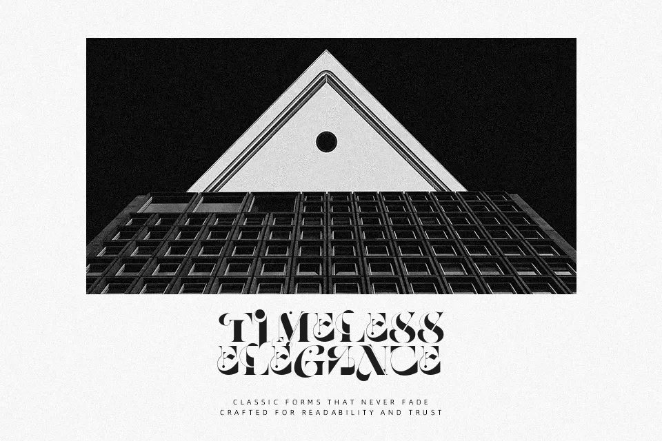 Their Child Font Font Preview for Dramatic Mood