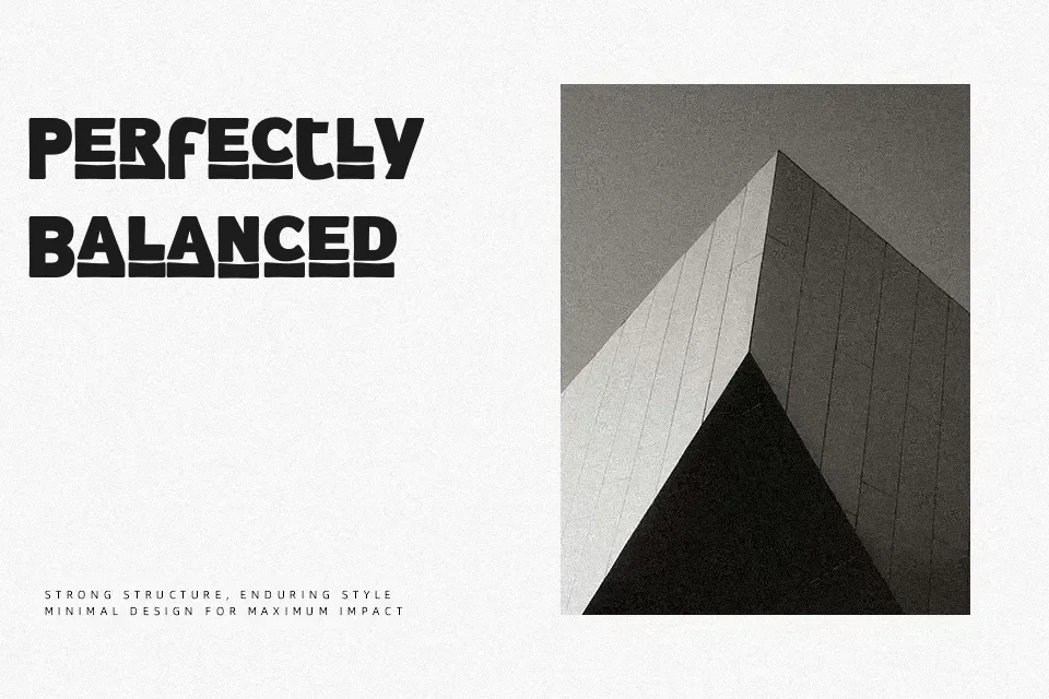 Thelamus Font Geometric Font Preview for Branding