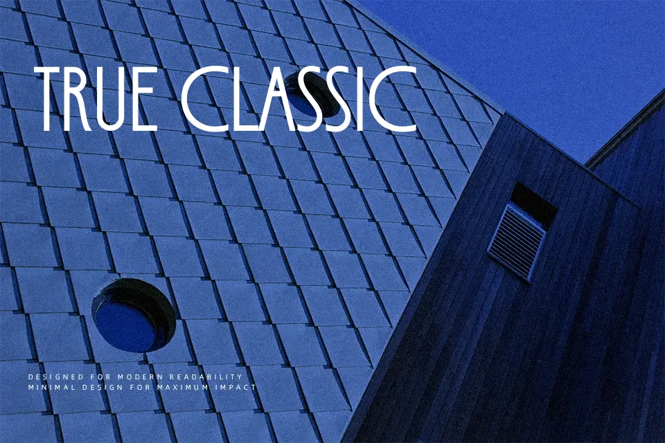 Thelorin Font Font Preview for Retro Packaging