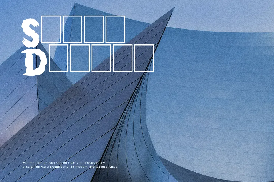 Them! Font Font Preview for Dramatic Film
