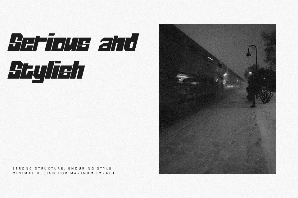 Thifloss Font Font Preview for Bold Headline