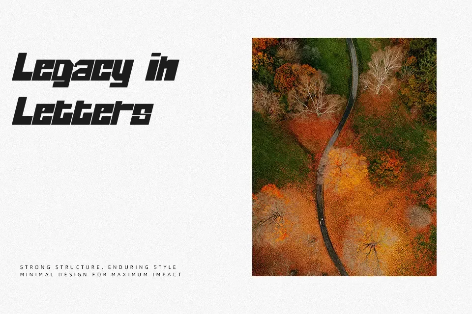 Thifloss Font Font Preview for Groovy Poster