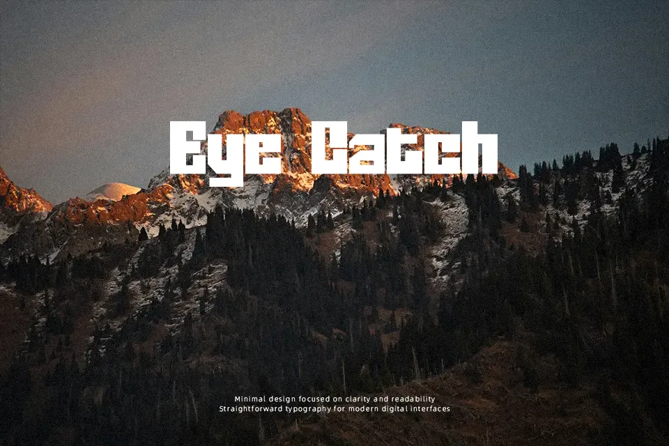 Thifloss Font Font Preview for Retro Logo