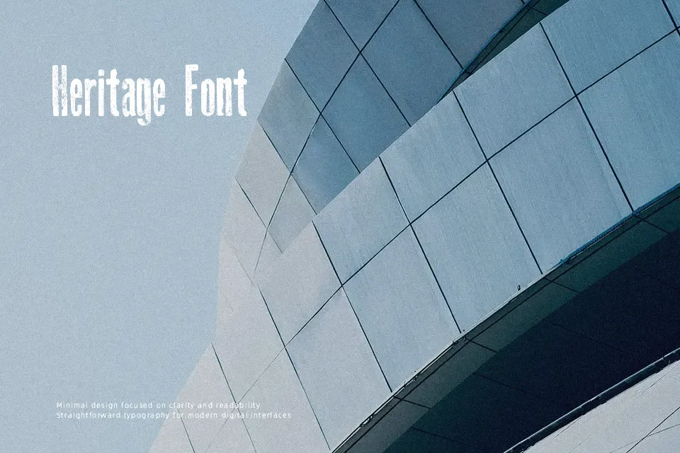 Thin Press Font Decorative Font Preview for Packaging