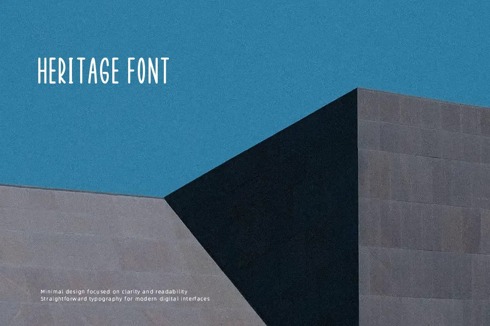 Things Font Font Preview for Playful Poster