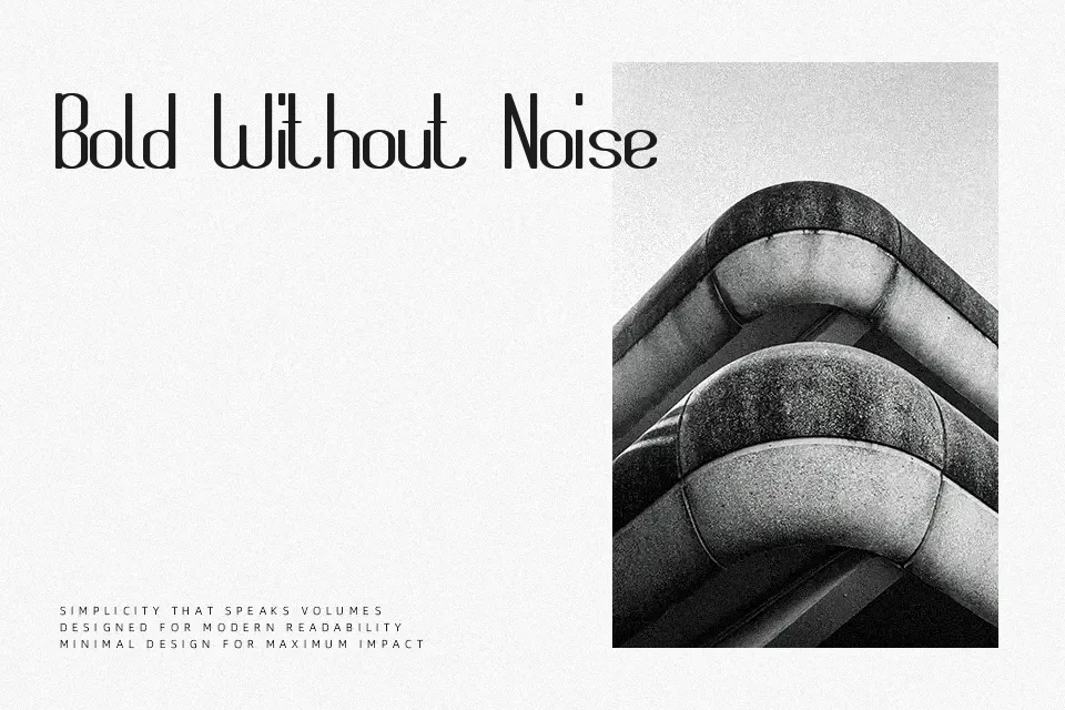 Think More for Solution Font Font Preview for Packaging