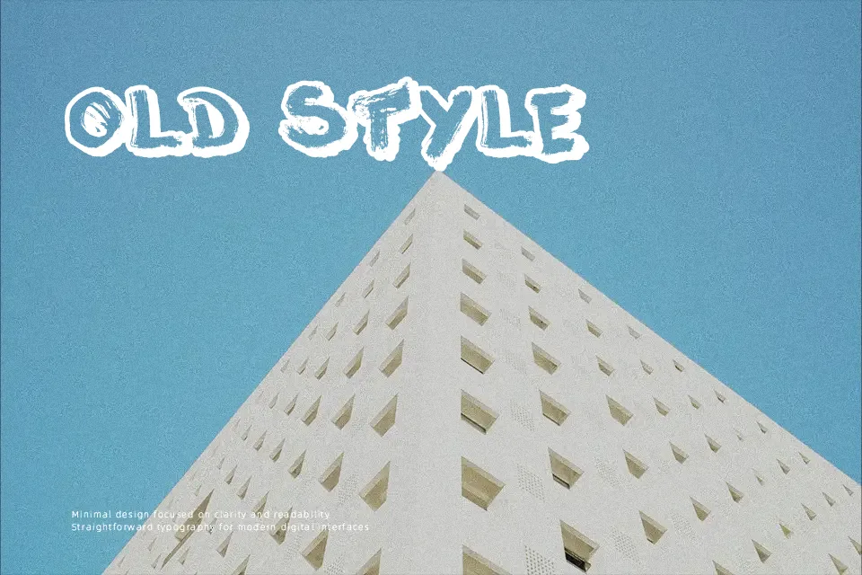 This Night Font Decorative Font Preview for Film