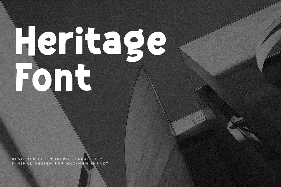 Thocant Font Display Font Preview for Poster