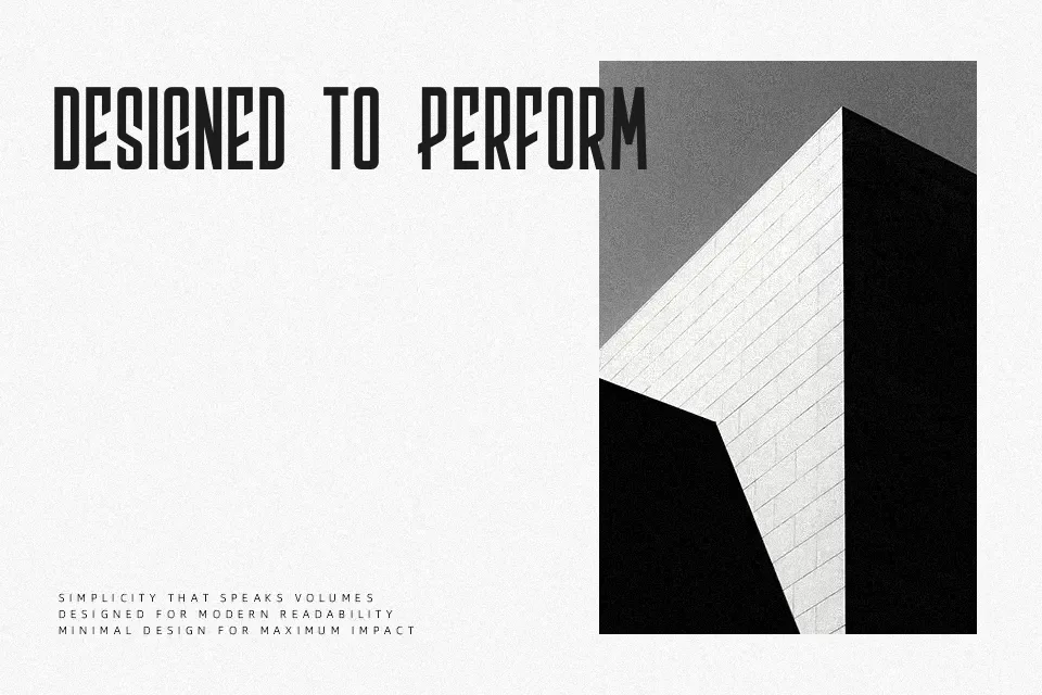 Thomson Font Font Preview for Vintage Mood