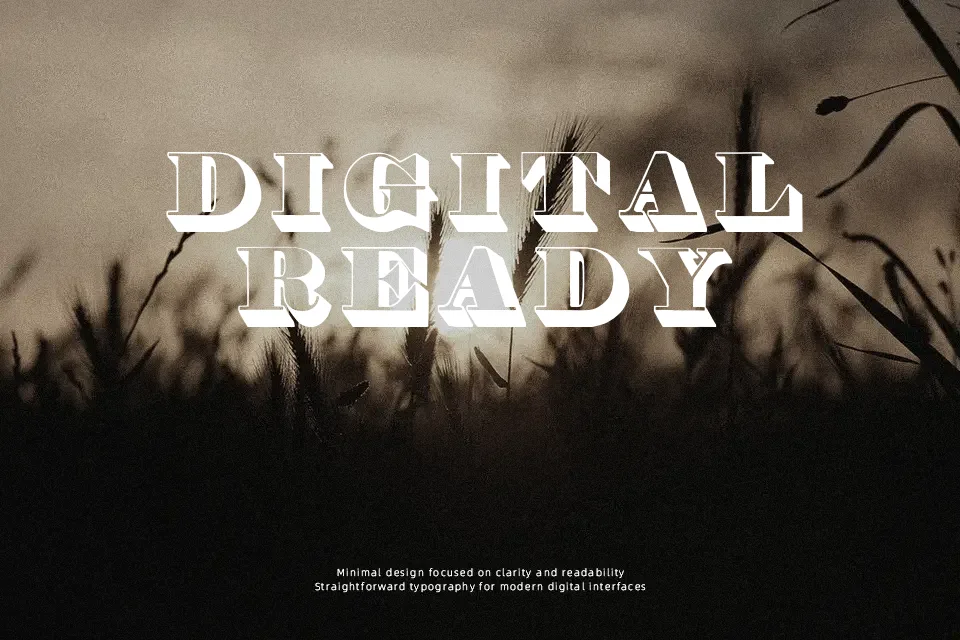 Thorne Shaded Font Display Font Preview