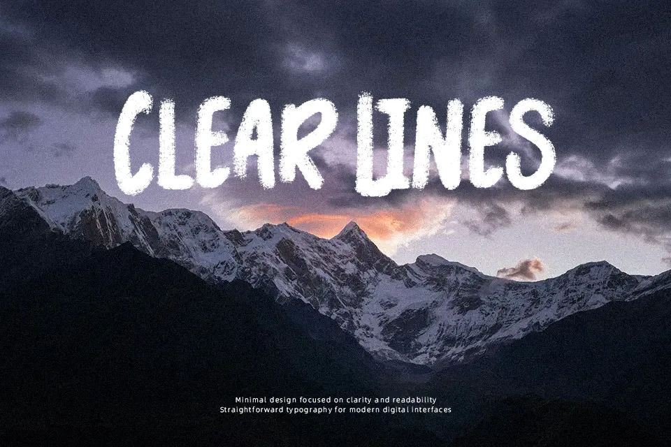 Thug Land Font Font Preview for Rough Mood