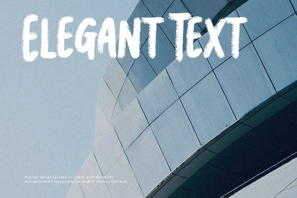Thug Land Font Handwritten Font Preview for Poster