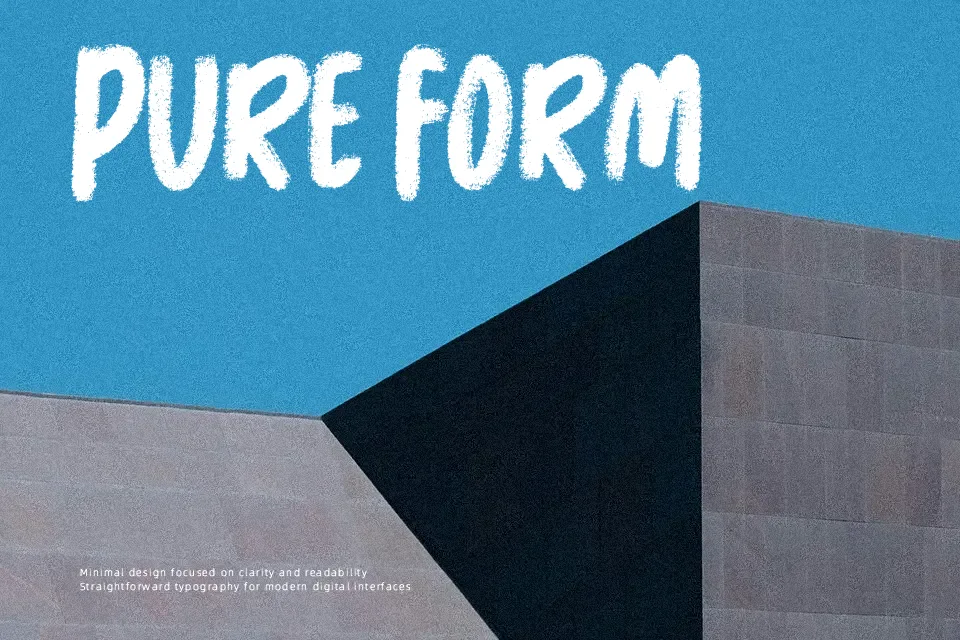 Thug Land Font Font Preview for Rough Headline