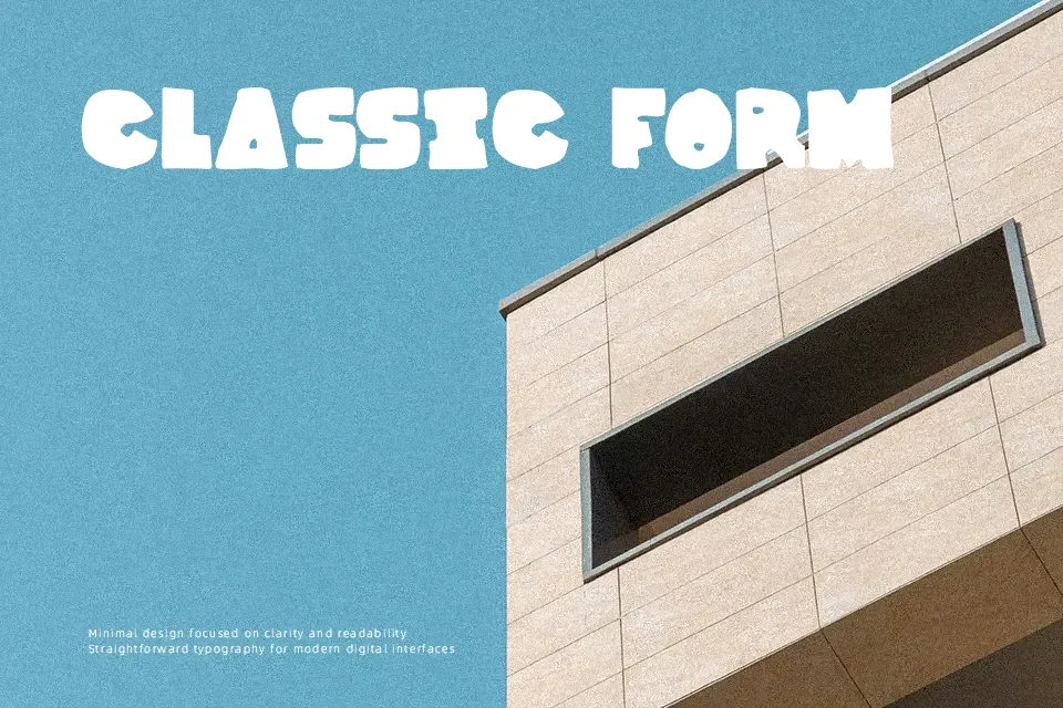Thunder Thighs Font Font Preview for Bubble Poster