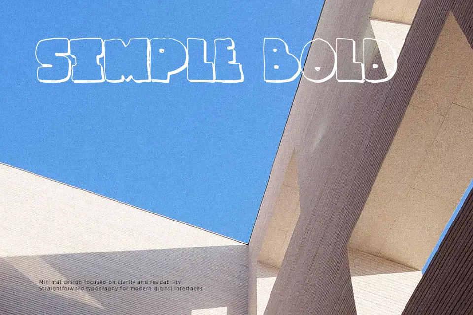 Thunder Thighs Font Font Preview for Friendly Poster