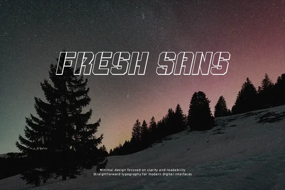 Thunder Trooper Font Font Preview for Futuristic Logo