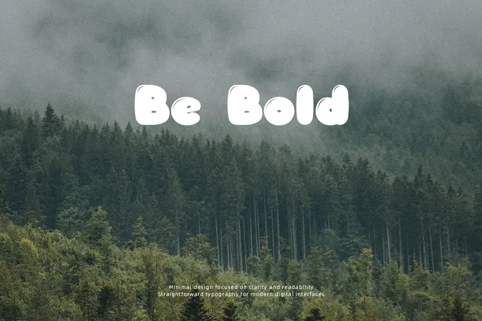 Tijuf Font Font Preview for Bold Poster