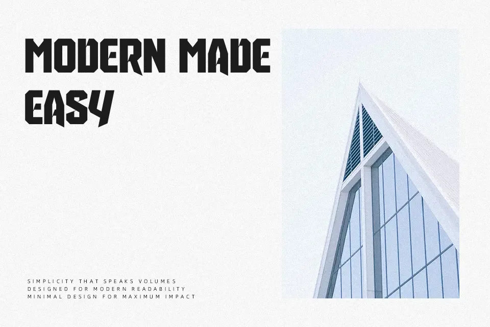 Tillburg Font Font Preview in Latin