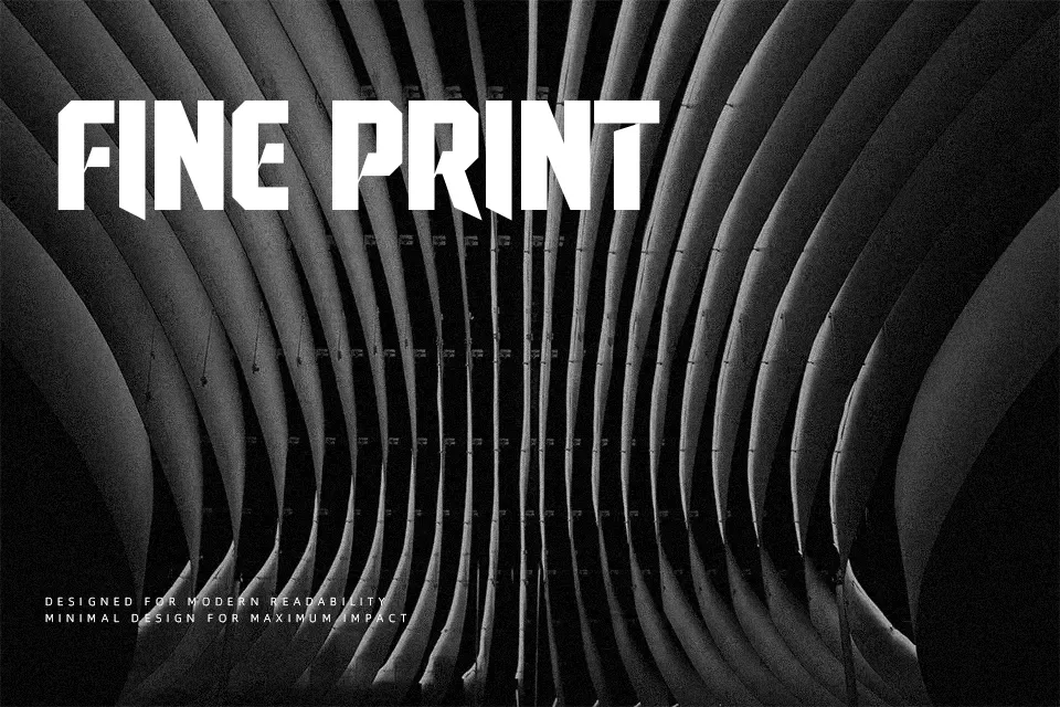 Tillburg Font Condensed Font Preview for Headline