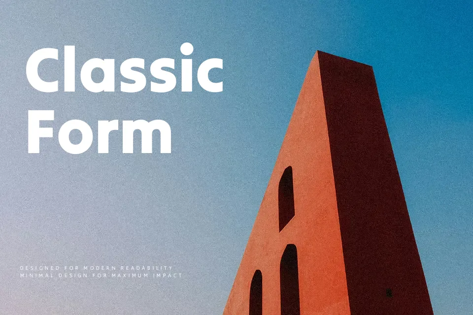 Tilt Warp Font Font Preview for Dramatic Poster