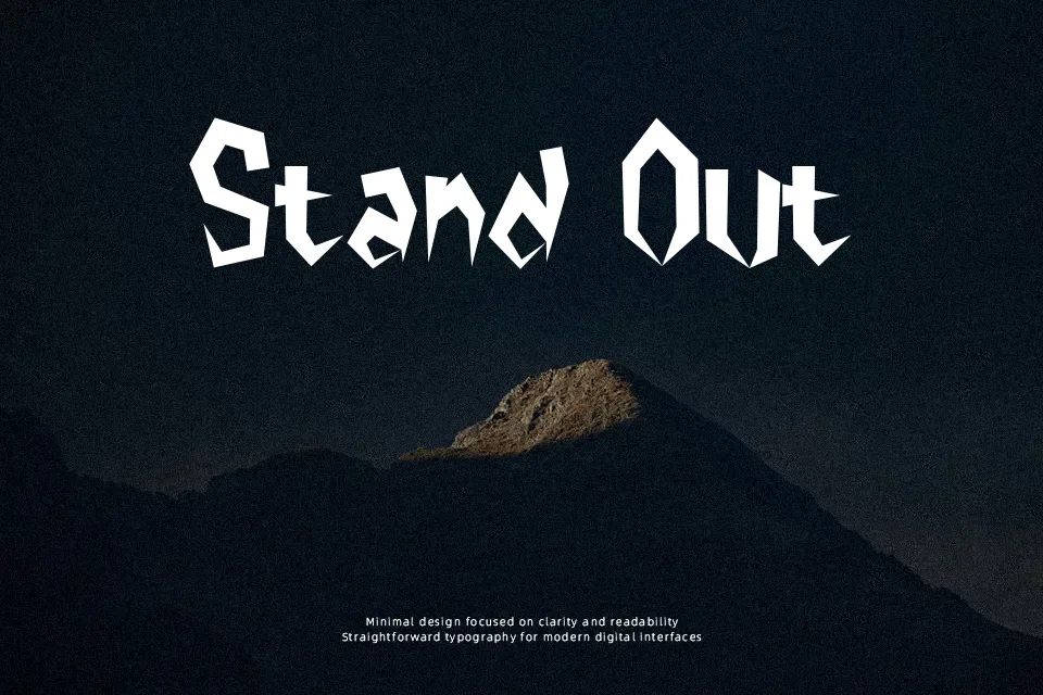 Time Mover Font Font Preview for Dramatic Mood