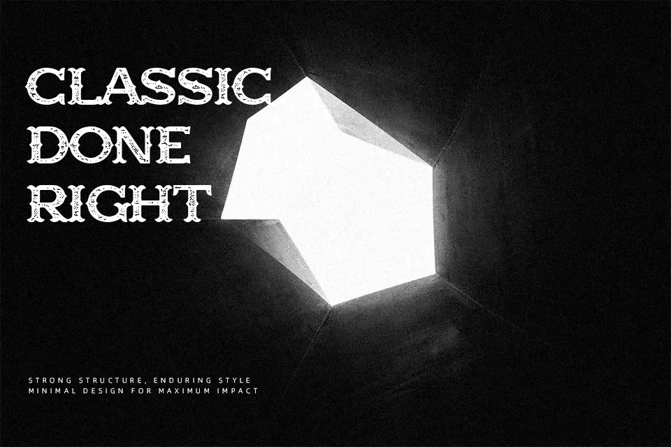 Time to Dead Font Font Preview for Western Logo