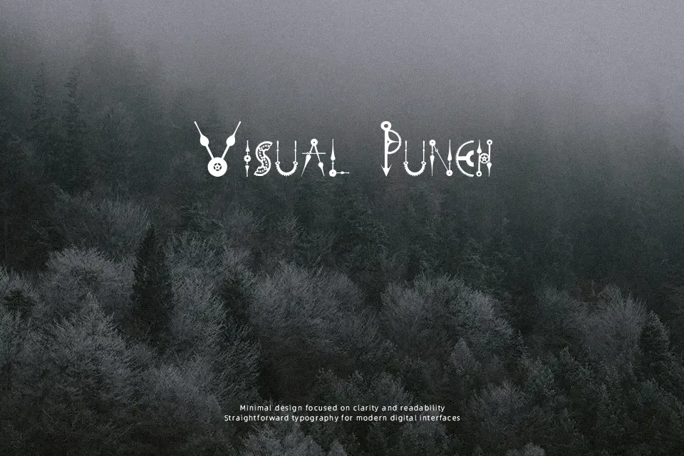 Time to get a Watch Font Font Preview for Retro Mood