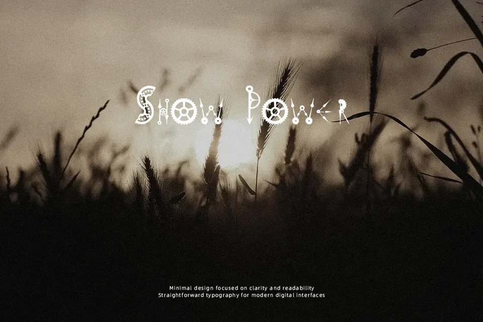 Time to get a Watch Font Font Preview for Retro Mood