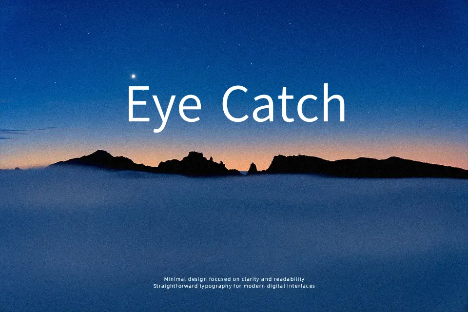 Tirra Font Font Preview for Warm Website