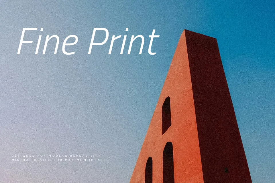 Titillium Web Font Font Preview for Clean Mood
