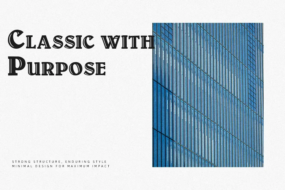 Titulo Font Font Preview for Bold Poster