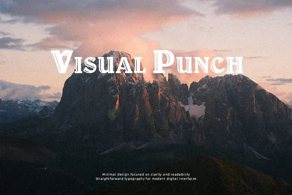 Titulo Font Font Preview for Creative Poster
