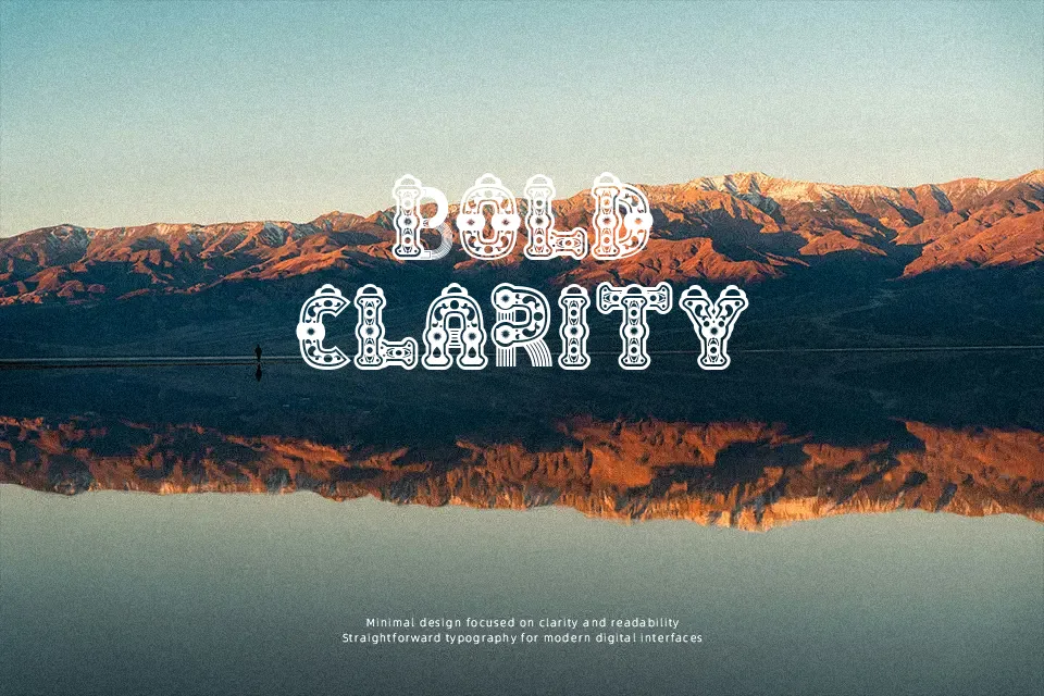 Tlalòc Font Geometric Font Preview for Logo