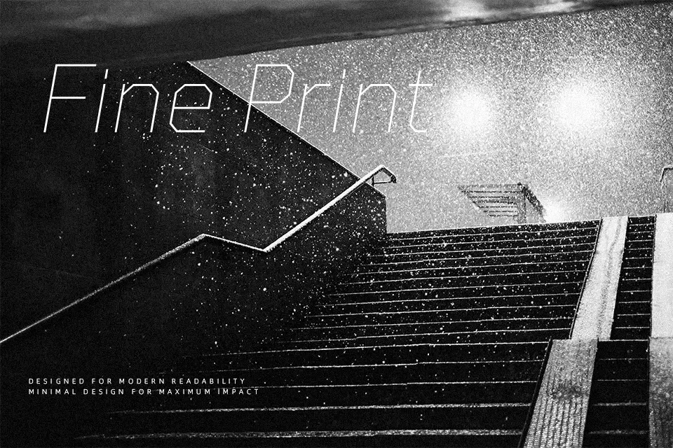 Tomorrow Font Geometric Font Preview for Headline
