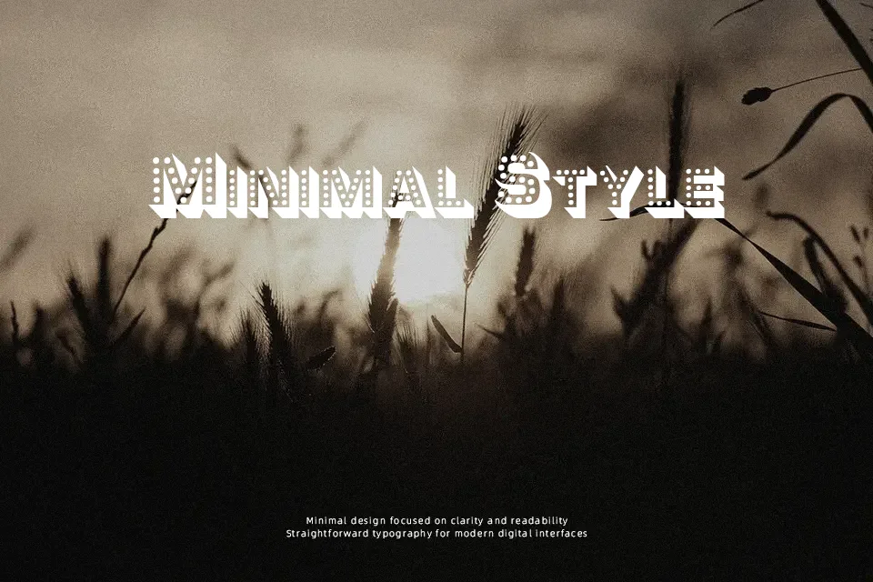Tonight Font Font Preview for Vintage Music