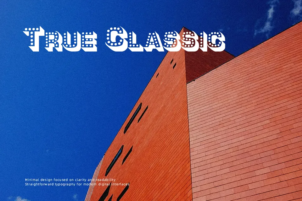 Tonight Font Decorative Font Preview for Advertising