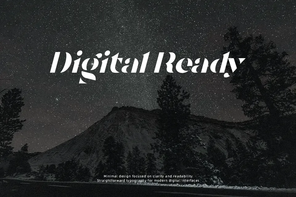 Tostada Font Stencil Font Preview for Headline