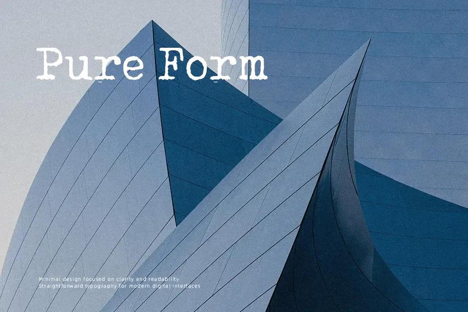 Tox Typewriter Font Font Preview for Film