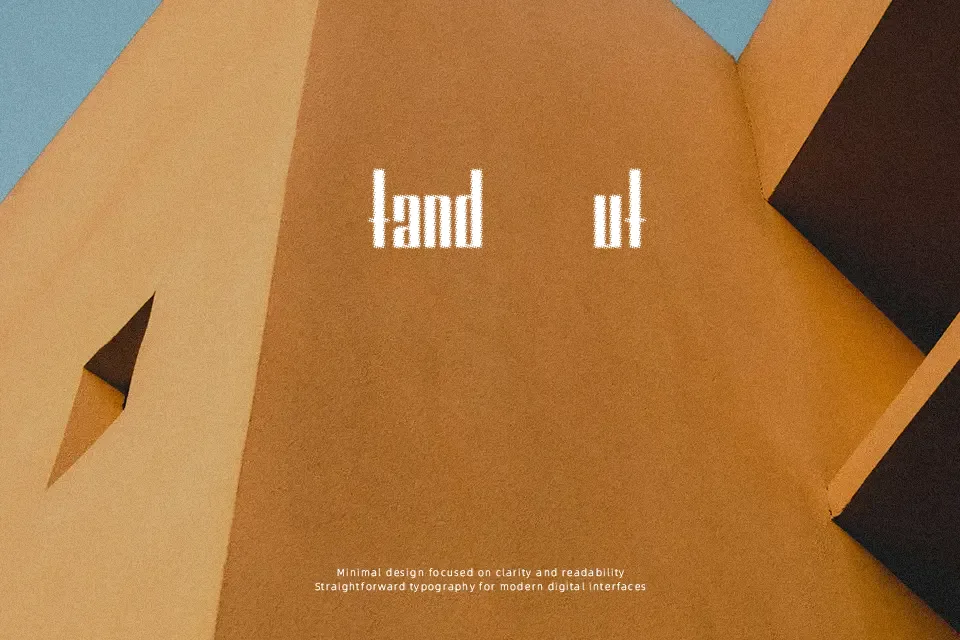 Trajma Font Condensed Font Preview for Film