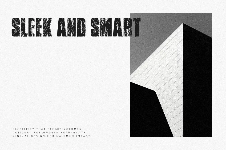 Transit Display Font Font Preview for Grunge Poster