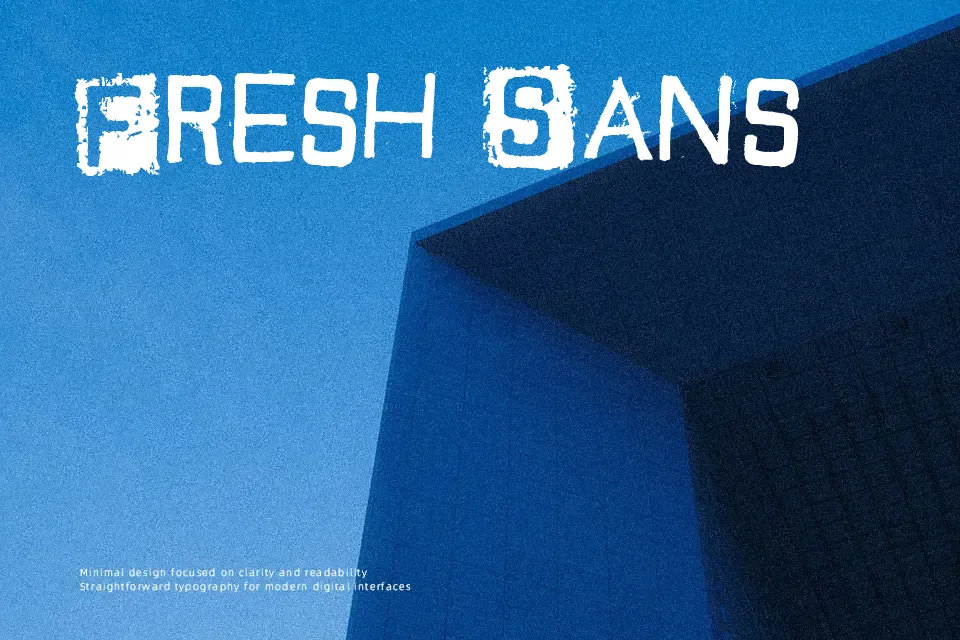 Trash Toys 02 Font Font Preview for Dark Film