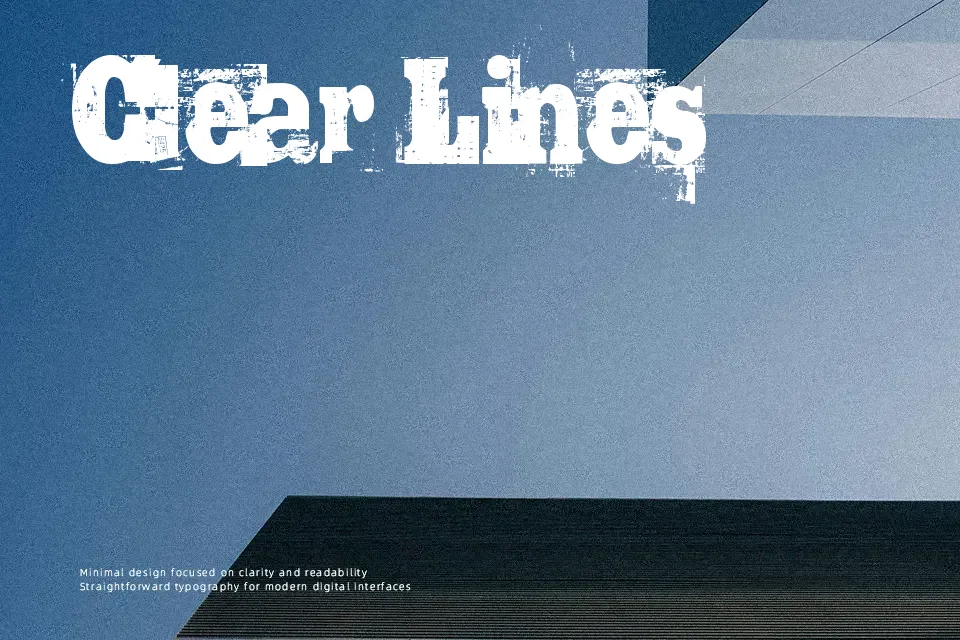 Trashed Font Font Preview for Horror Mood